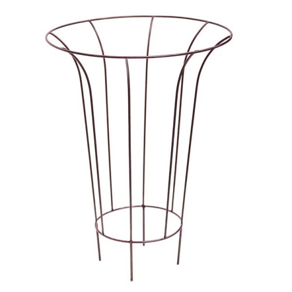 Outdoor Fluted Climber - Mild Steel - L40 x W40 x H55 cm - Bronze