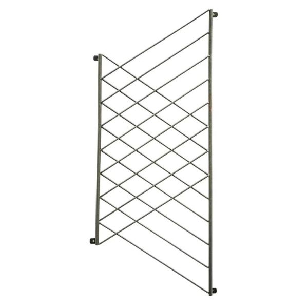 Outdoor Linear Trellis - Mild Steel - L2.5 x W44 x H100 cm - Zinc