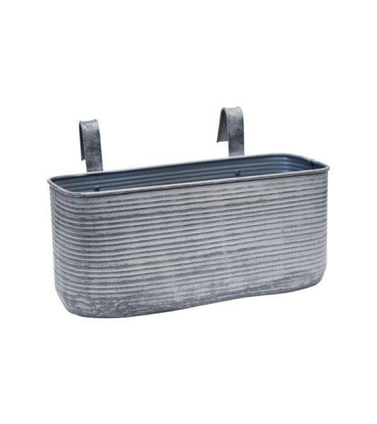 Outdoor Matlock Window Box Planter - Iron - L34 x W34 x H23 cm - Metal