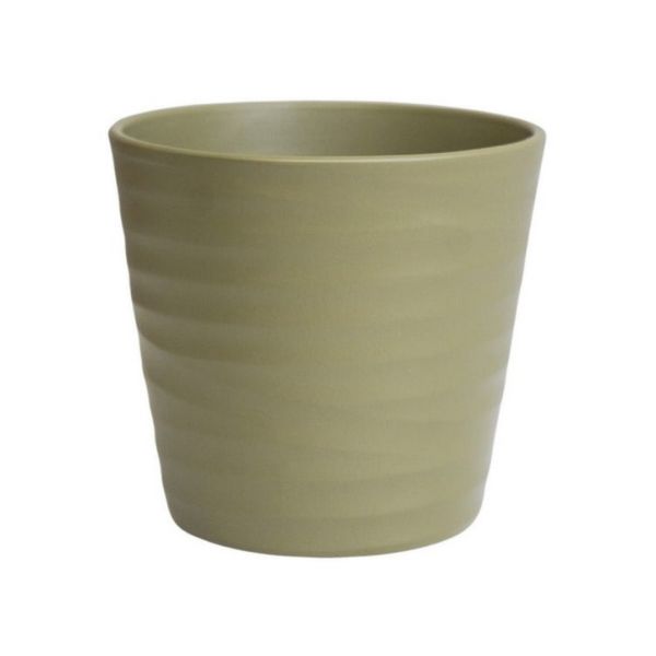 Oslo Taper Planter - L32 x W32 x H27 cm - Olive