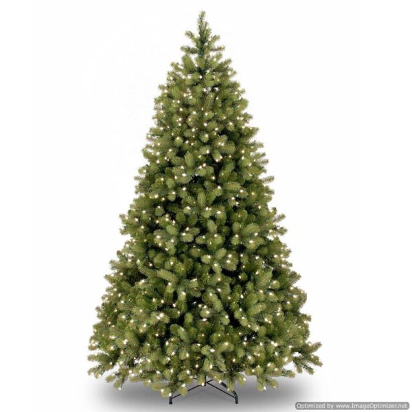 Bayberry Spruce 6ft Tree 500 W/W LED Artificial Plant, Christmas Decoration, Artificial Christmas Tree