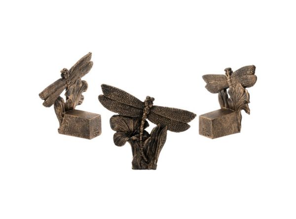 Dragonfly Plant Pot Feet - Set of 3 - L3 x W7.5 x H6.5 cm