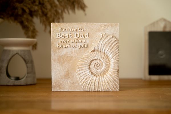 Dad Plaque - L37 x W29 x H40 cm