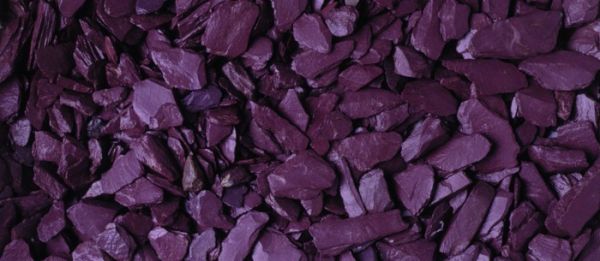 20mm Plum Slate Aggregate Bulk Bag - 850 kg - L100 x W100 x H80 cm