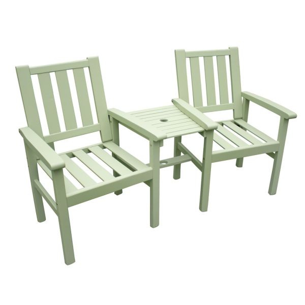 Porto Companion Set (Homestead) - Acacia Wood - H90 x W164 x L70 cm - Green