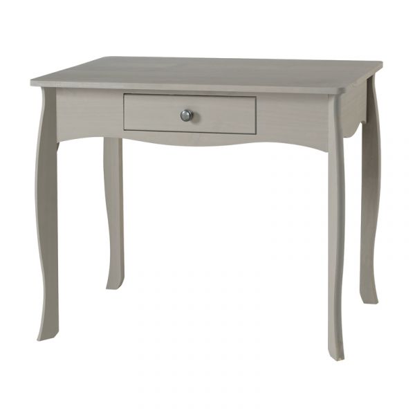 Provence Grey Washed Pine 1 Drawer Dressing Table