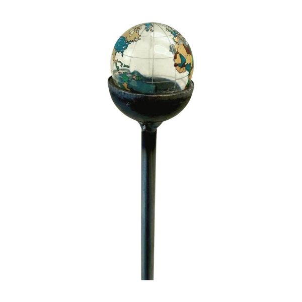 4 Feet Coloured World 35mm Marble Pin Garden Art (Pack of 3) - Bare Metal/Ready To Rust