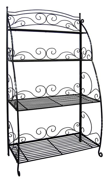 Folding Plant Stand 4 Shelf