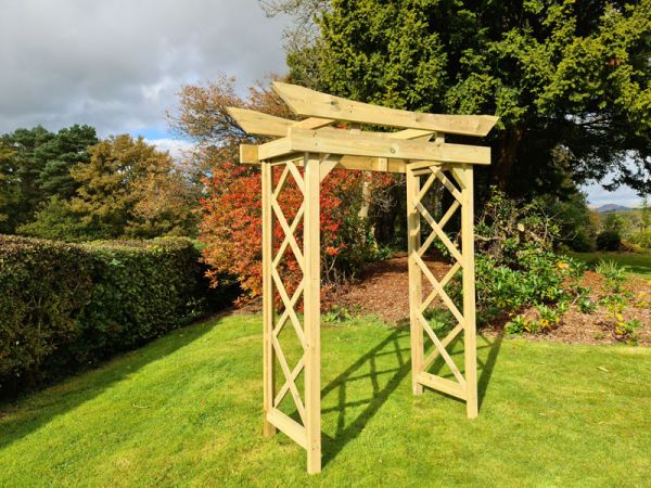 Tokyo 4ft Wooden Arch - L60 x W180 x H222 cm