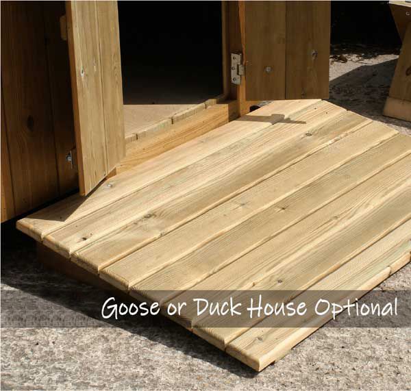Optional Ramp for Aldeburgh Goose Or Duck House - L60 x W90 cm