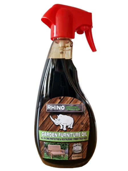 Rhino Valley Garden Furniture Timber Care 500ml Spray - L3 x W11 x H30 cm - Brown