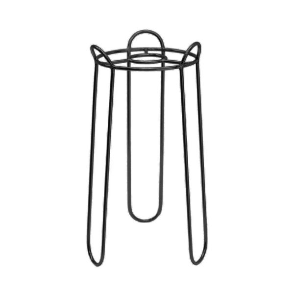 Saluzzo Plant Stand - L64.5 x W22 x H22 cm - Black