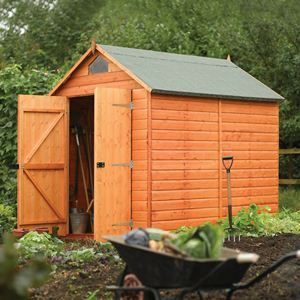 8 x 6 Feet Security Shed - L246 x W194.5 x H232 cm