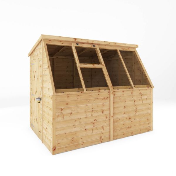 8 x 6 Feet Traditional Potting Shed - Wood - L256.4 x W187.7 x H212.7 cm