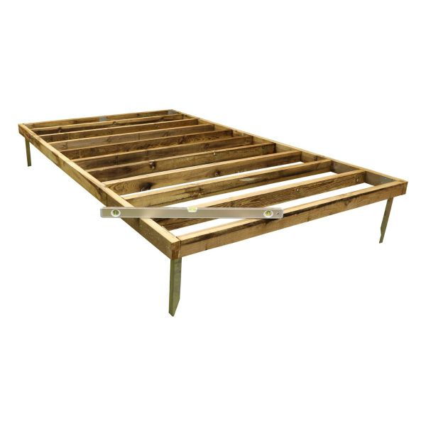 10 x 6 Feet Wooden Base - Only available to order with garden building