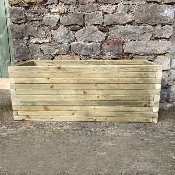 Norfolk Planter - Wood - L180 x W40 x H60 cm