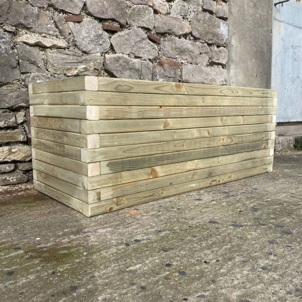 Norfolk Planter - Wood - L180 x W40 x H40 cm