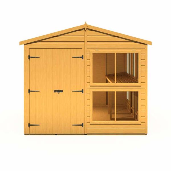 Sun Hut 8 x 10 Feet Potting Shed - L301 x W260.1 x H222.5 cm