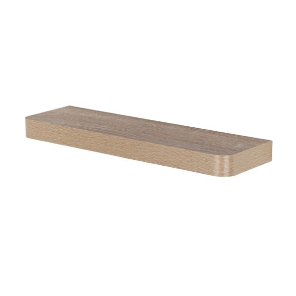 Trent Narrow Floating Shelf Kit - 500 x 145 x 38 mm - Oak