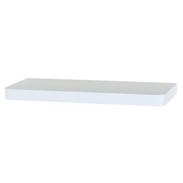 Trent Narrow Floating Shelf Kit - 800 x 145 x 38 mm - Matt White