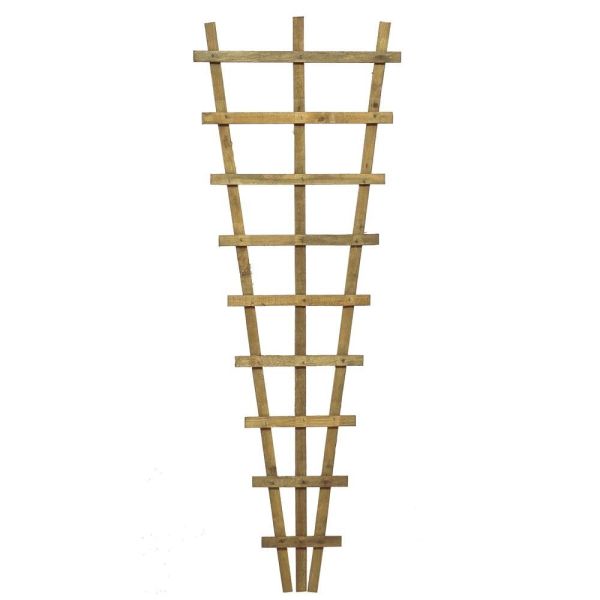 Heavy Duty Fan Trellis Pressure Treated ONLY AVAILABLE IN A MINIMUM QUANTITY OF 3