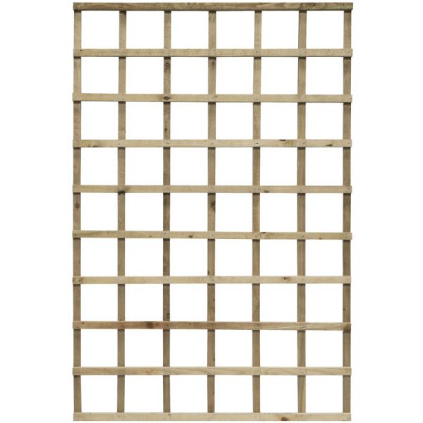 6x4 Heavy Duty Trellis Pressure Treated (Pack of 3) - L122 x W122 x H183 cm