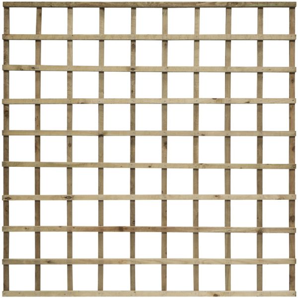 6x6 Heavy Duty Trellis Pressure Treated (Pack of 3) - L91.5 x W183 x H183 cm