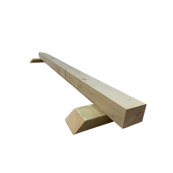 Triple Height Balance Beams (Set of 3) - L150 x W30 x H32 cm