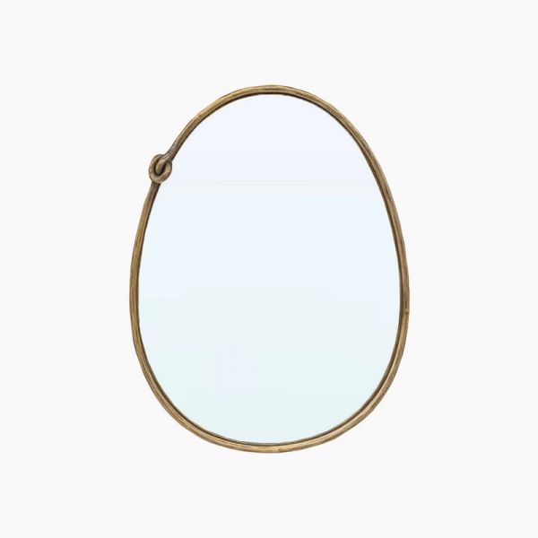 Elan Decorative Mirror Set - Iron - Gold