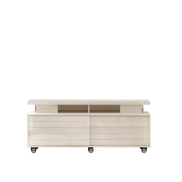 Widescreen TV Unit - MDP - 150 x 38.5 x 61.7 cm - Off White