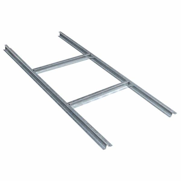 Trentvale 5 x 3 Metal Shed Floor Foundation Kit - L47 x W127 x H3 cm