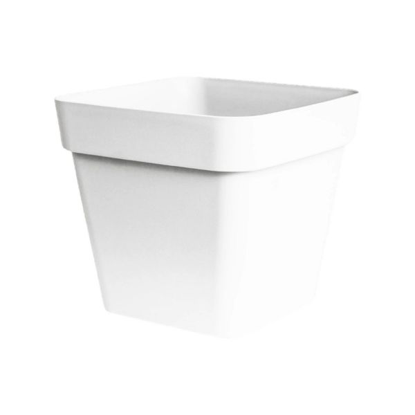 Cleo Square Planter - L40 x W40 x H39 cm - White