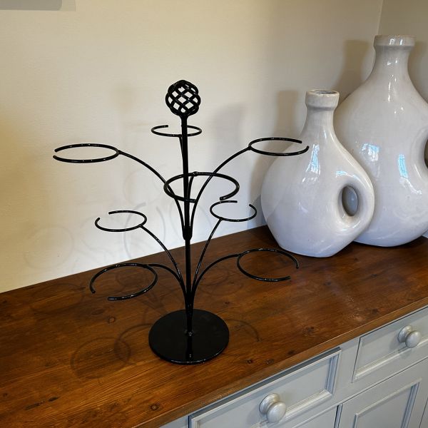 Cocktail Tree - Steel - L40.6 x W40.6 x H47 cm - Black